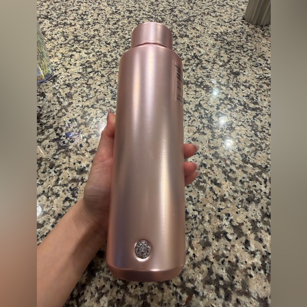 Rose Gold Stainless Steel Water Bottle